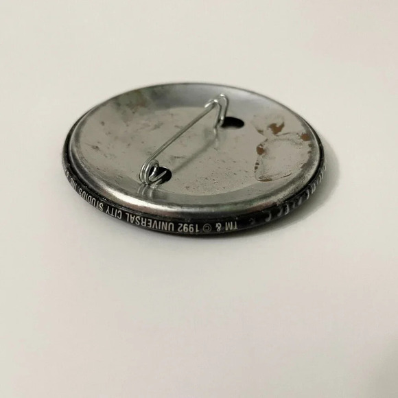 Vintage 1992 Lot of 2 Jurassic Park Buttons Pinback Pins - Picture 14 of 16